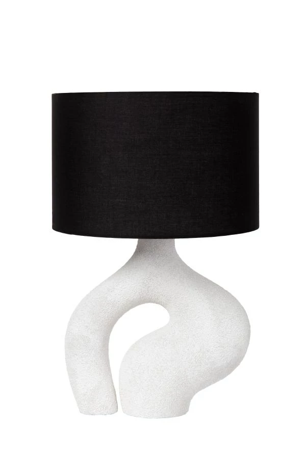 Lucide FORMA - Lampe de table - 1xE27 - Blanc - éteint